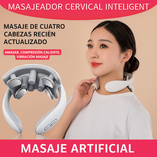 Masajeador de cuello de pulso eléctrico